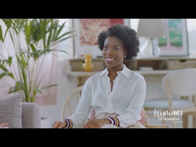 Charlotte Pearce interviewing Ade Hassan, founder of Nubian Skin