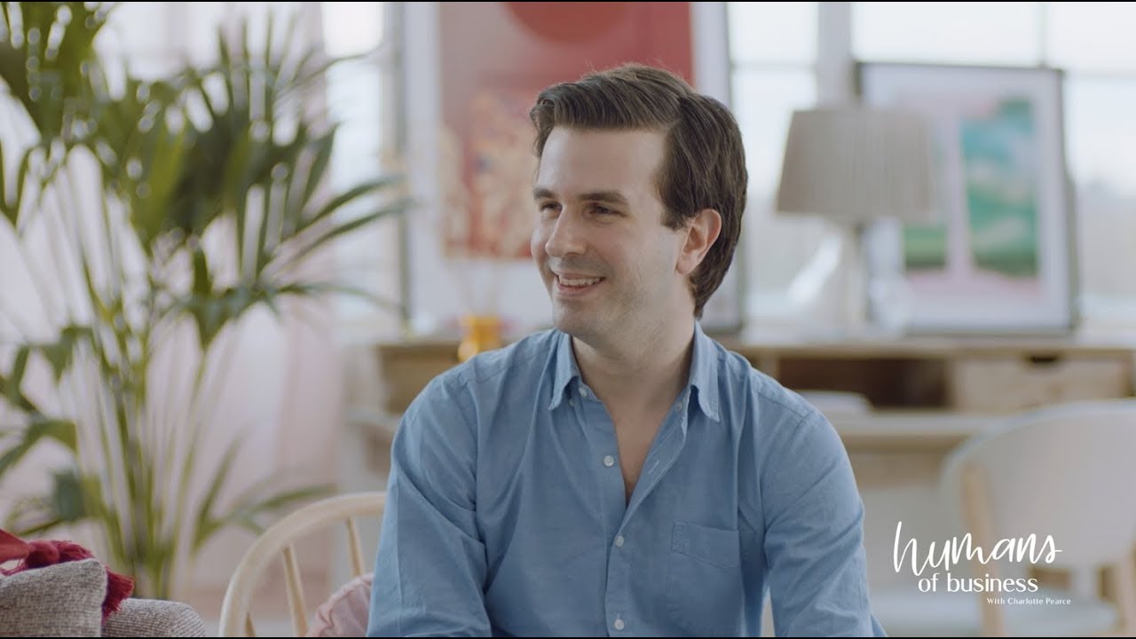 Charlotte Pearce interviewing Aron Gelbard, founder of Bloom & Wild