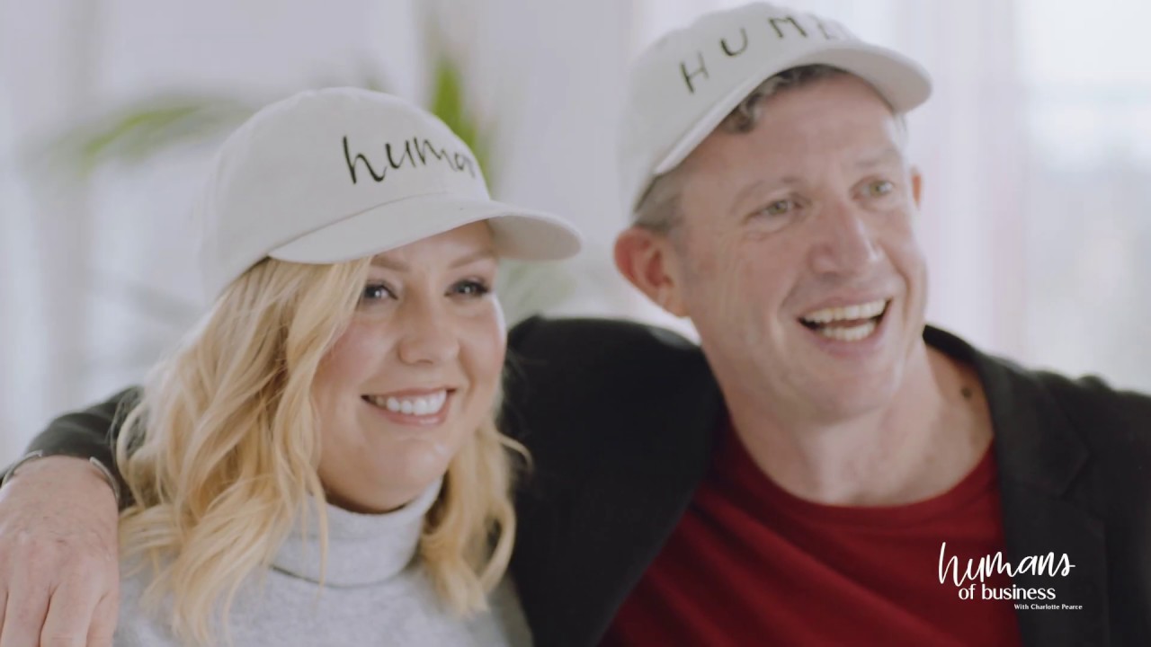 Charlotte Pearce hosting her Humans of Business interview series